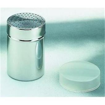 Boîte à Saupoudrer Ibili Inox - Design Argenté, 7cm Diamètre - Pour Sucre Glace, Cacao...